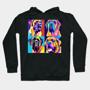 Mastiff Pop Art - Dog Lover Gifts Hoodie